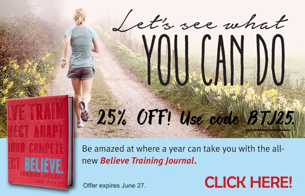 The Believe Training Journal For Runners Women s Running