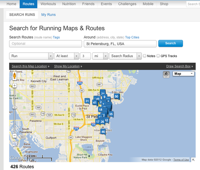 Up Running Map Long Run Motivation