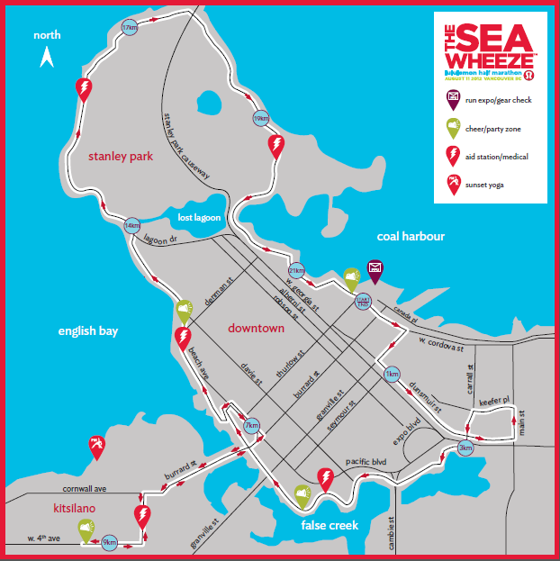 Vancouver SeaWheeze Half Marathon