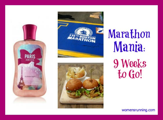Marathon Mania Round Up: 9 Weeks to Go!