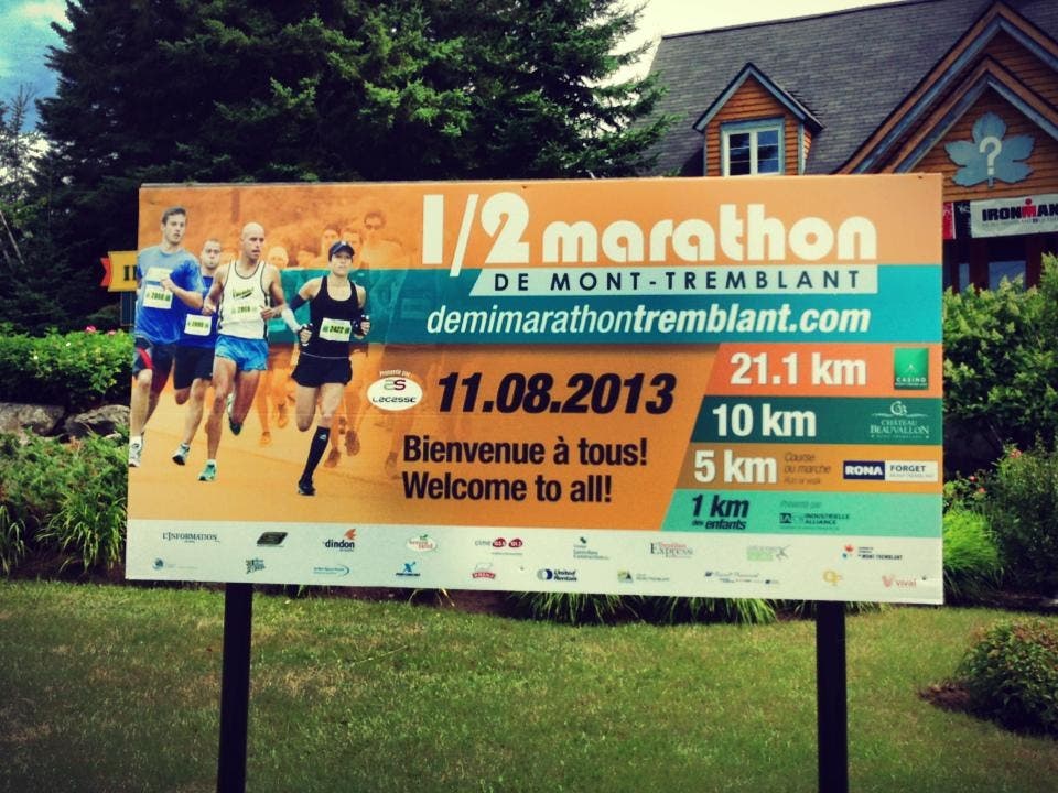 The Demi Marathon Mont Tremblant!