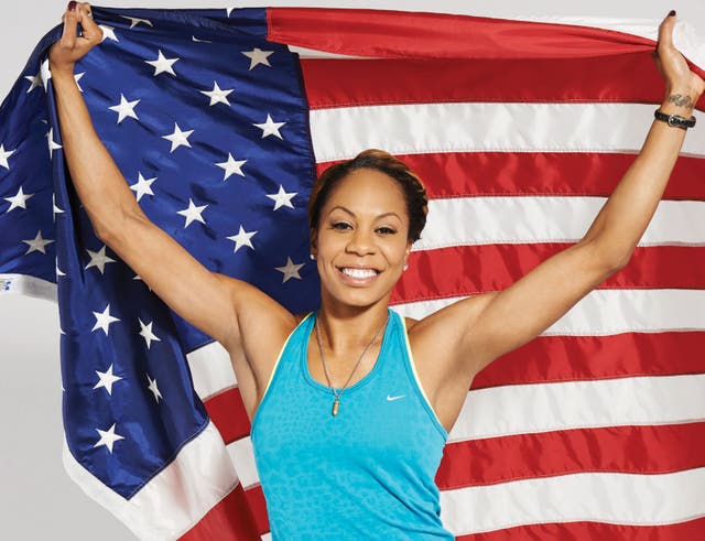 Cover Model: Olympian Sanya Richards-Ross