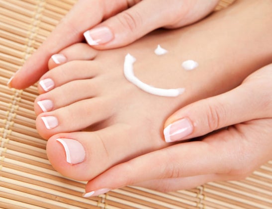 runner feet