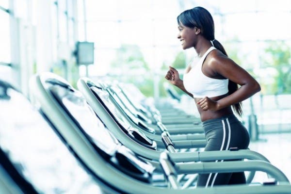 treadmill lady