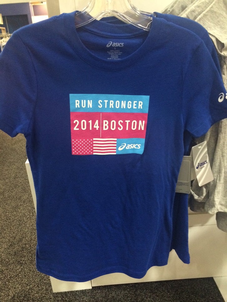 Run Boston BOS Essential T-Shirt for Sale by smashtransit