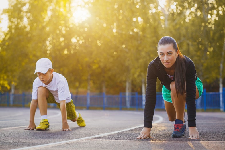 Study Shows Active Moms Make Children More Active, Too