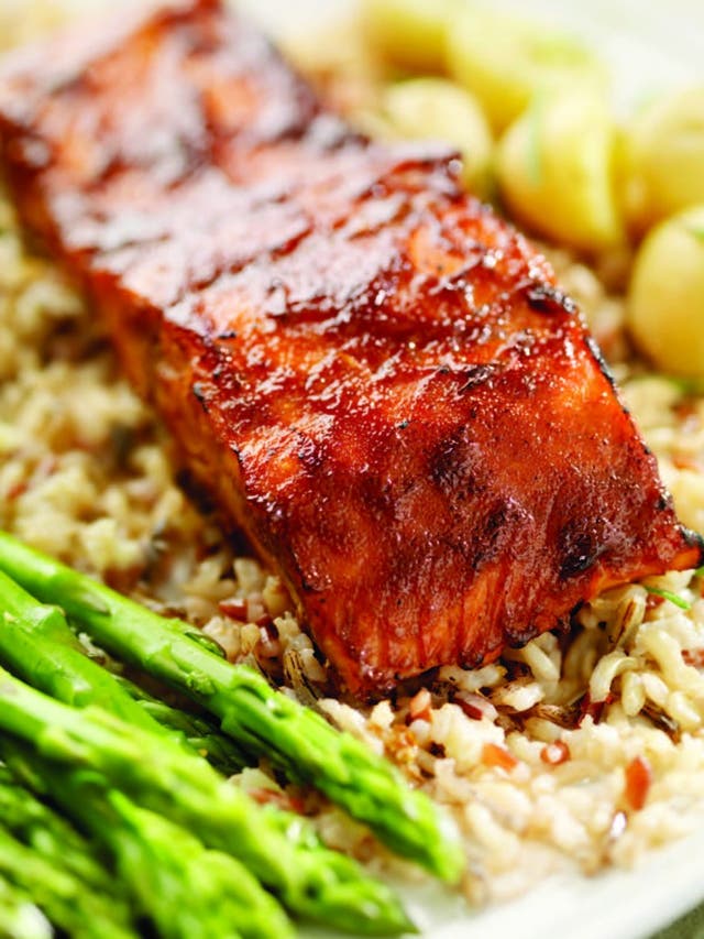 Recipe: Shay Mitchell's 50/50 Salmon