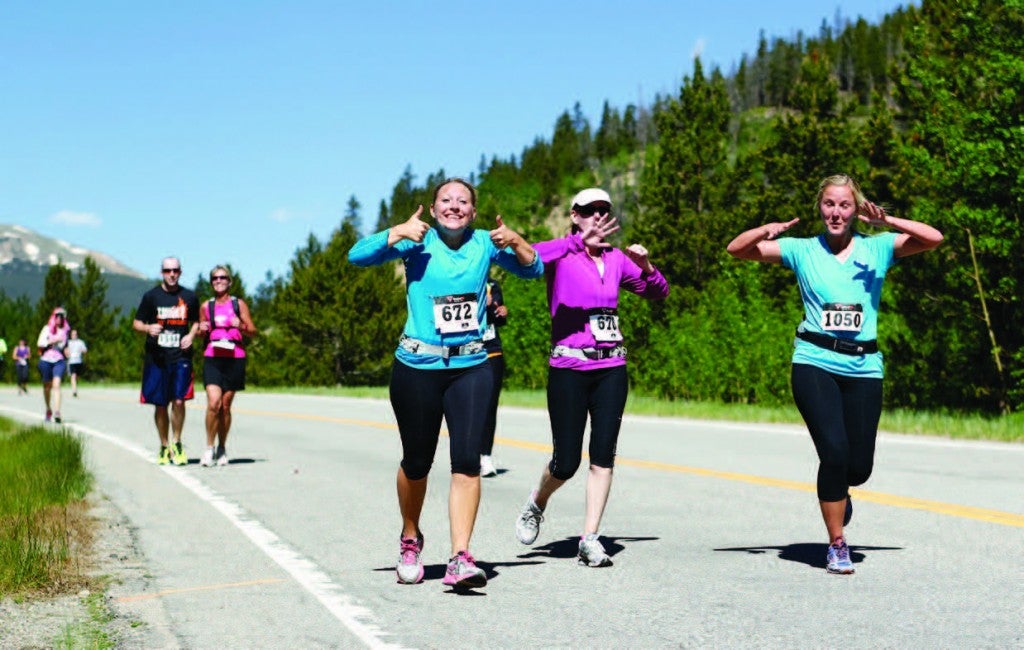 Runners at the Slacker Half Marathon