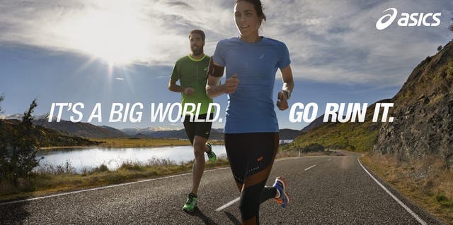 ASICS Launches 2015 Campaign: It's A Big World. Go Run It.