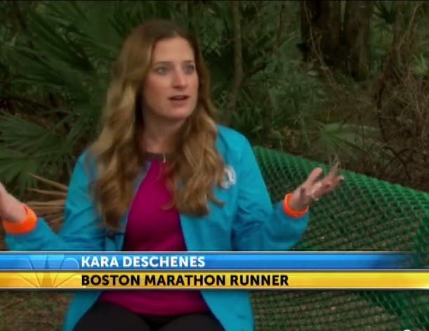 Kara Deschenes Shares Her Boston Marathon Story with WFLA