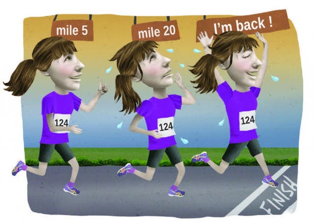 Marathon Maniac: Back on Her Feet