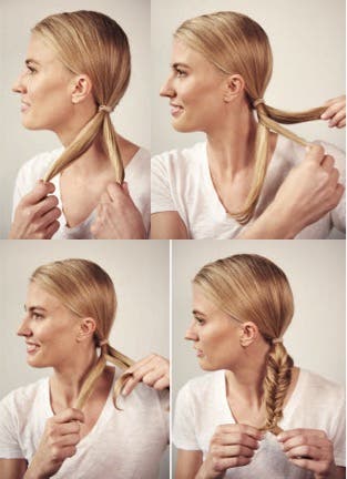 Up Your Race-Day Hair Game With A Fishtail Braid