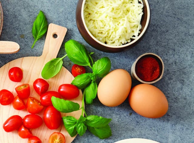 Recipe: Layered Caprese Omelet