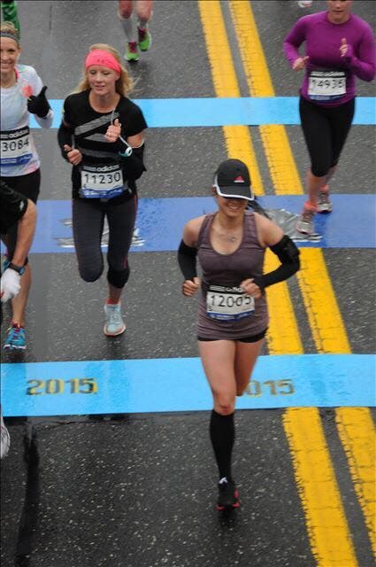 This Runner Mama Ran For Two At The Boston Marathon