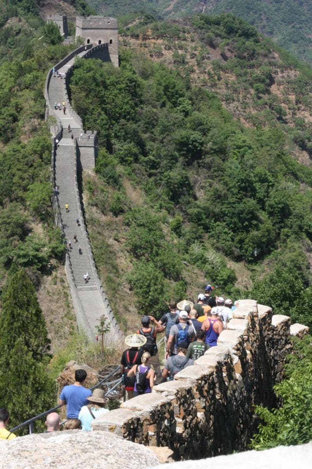 Incredible Photos From Great Wall Of China Marathon Inspection Day