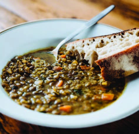 lentil potato soup