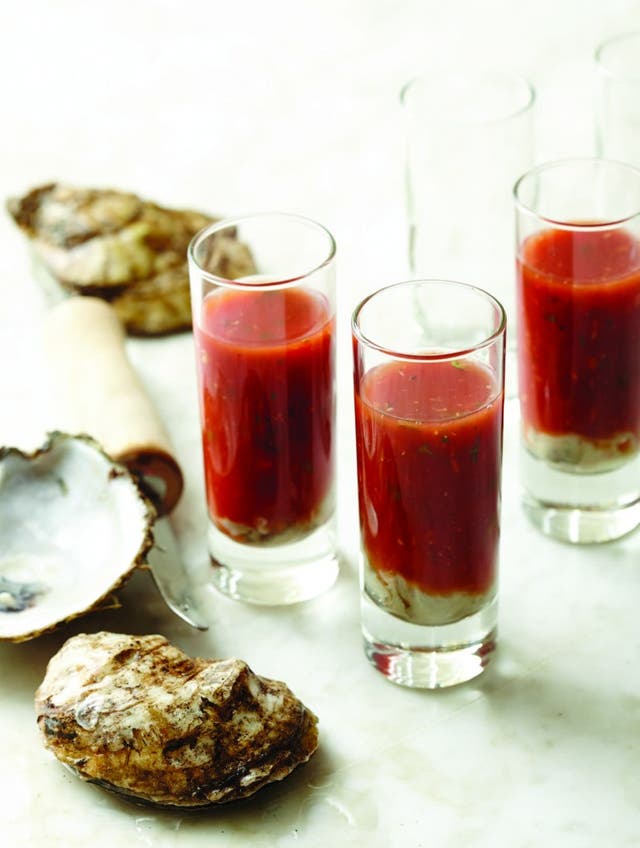 Make These Tomato Oyster Shooters For Brunch This Weekend