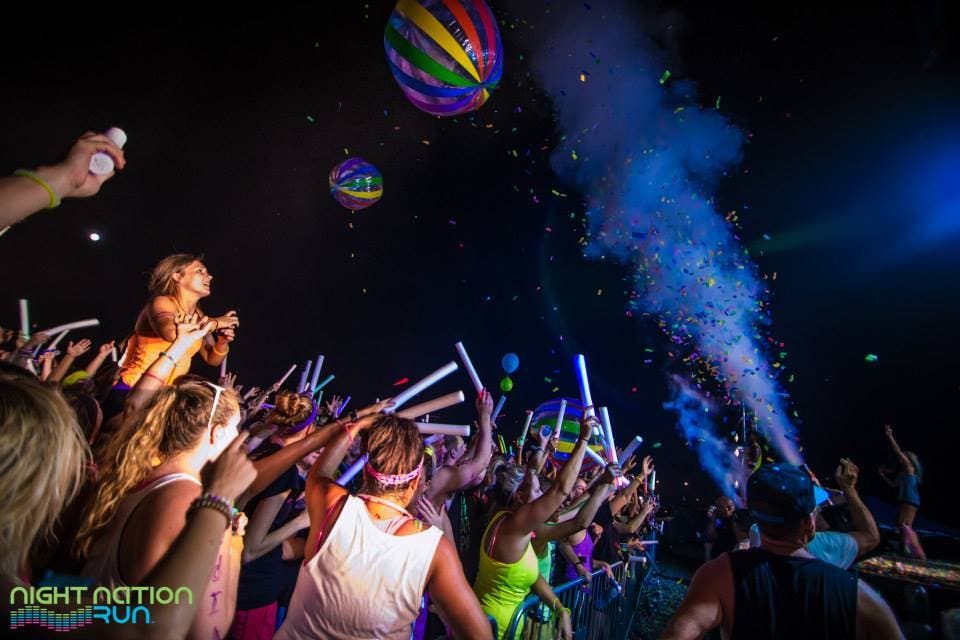 Photo: Night Nation Run