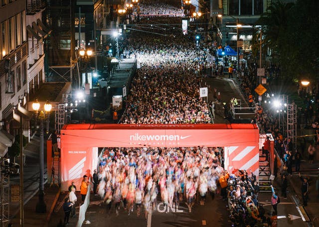Photos From Popular Nike Women's Half In San Francisco