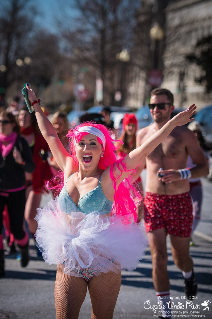 Drop Your Pants For Charity At Cupid's Undie Run This February