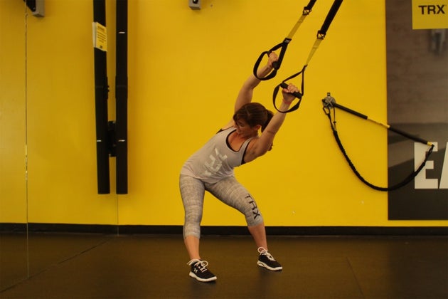 Low back stretch with rotation 2