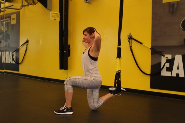TRX Lunge -1