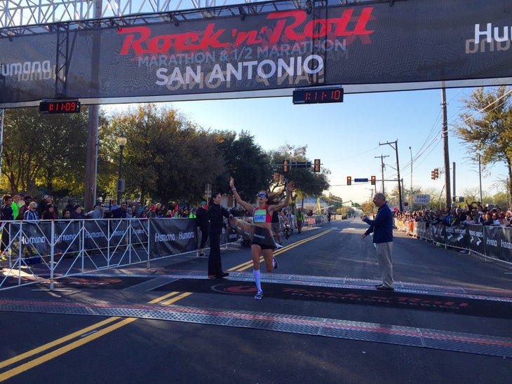 Kara Goucher Is Back—And She Just Dominated Another Half Women's Running