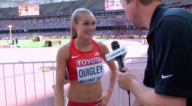 Elite Steeplechaser Gets Asked Unexpected Question
