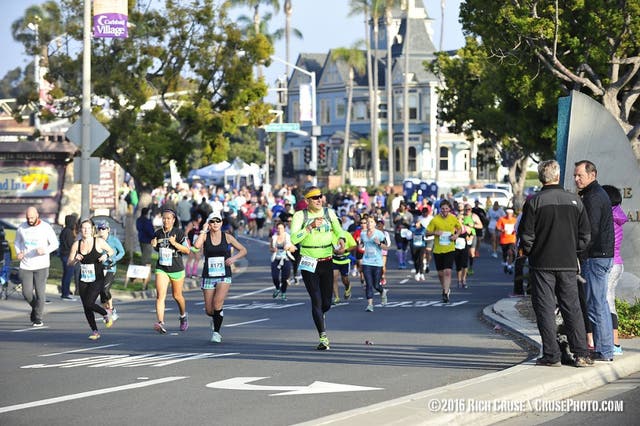 Photos From A Sunny Carlsbad Marathon and 1/2