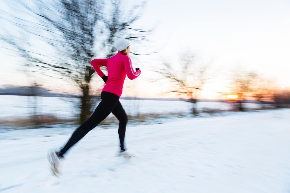 warm winter running