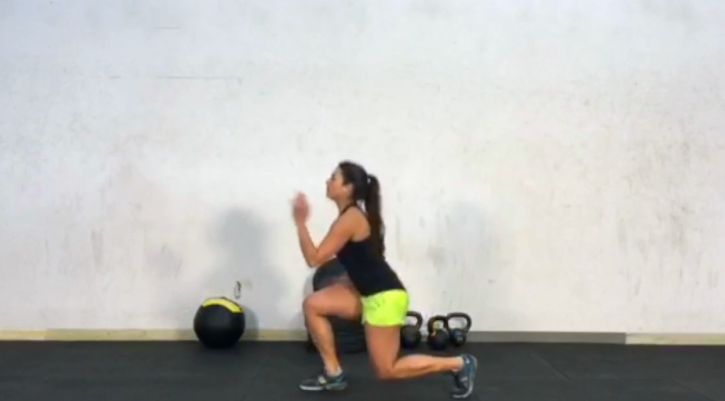 jumping lunges