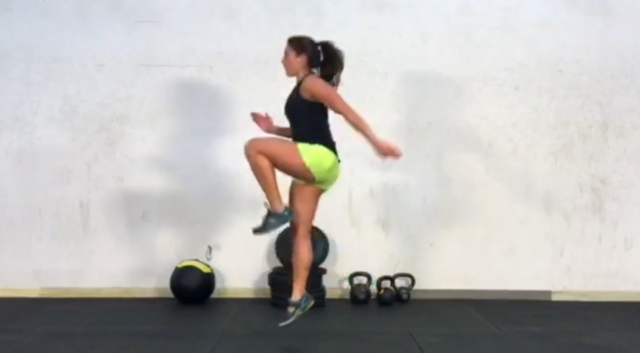 Leap Year Plyo Challenge: Lunge & Hops