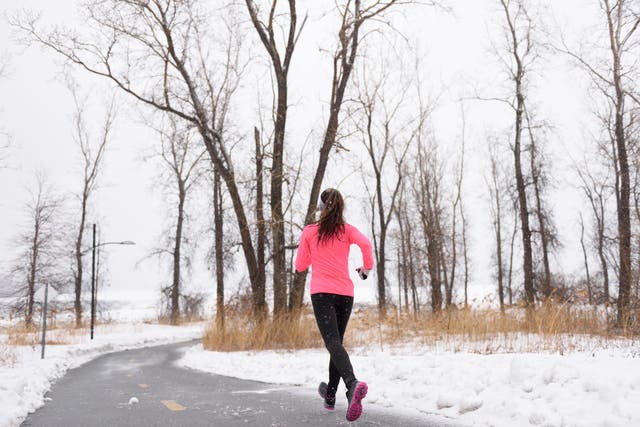 The Benefits Of Running In Snow Or Rain