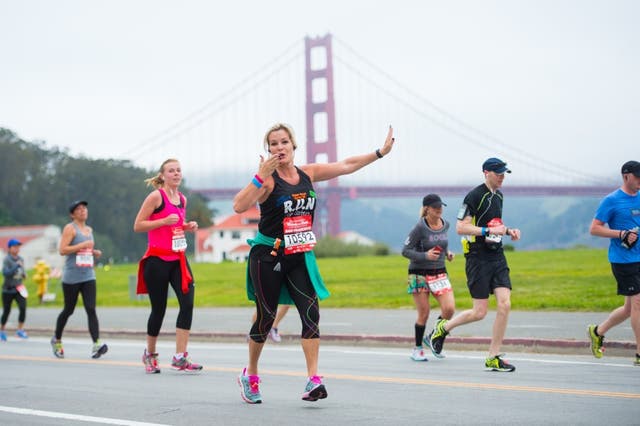 Photos Of Spectacular Transamerica Rock 'n' Roll Half Marathon San Francisco