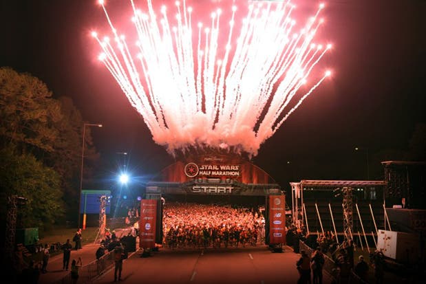 Runners Joined The Dark Side At The Star Wars Half Marathon
