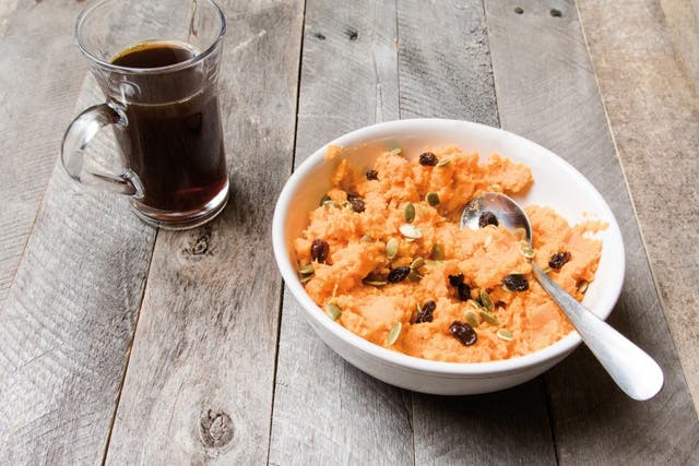 This Apple Sweet Potato Mash Recipe Is Pre-Run Gold