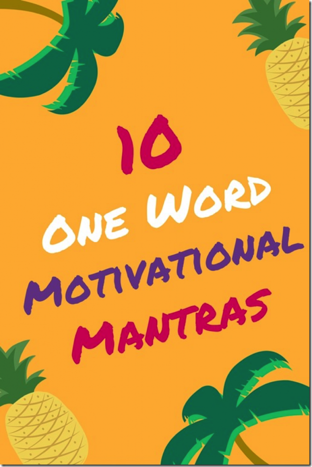 10 Short One-Word Mantras You Can Easily Repeat