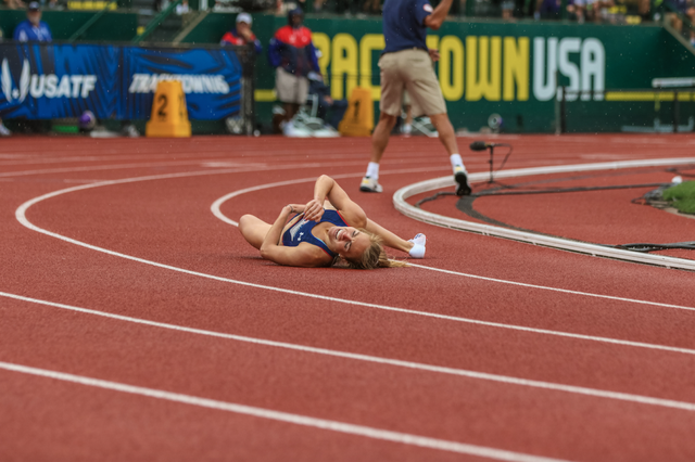 You Won't Believe What This Runner Does After Tripping