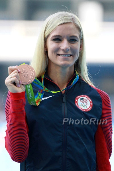 Emma Coburn USA 2016 Rio Olympics Bronze Medal Steeplechase 8x10
