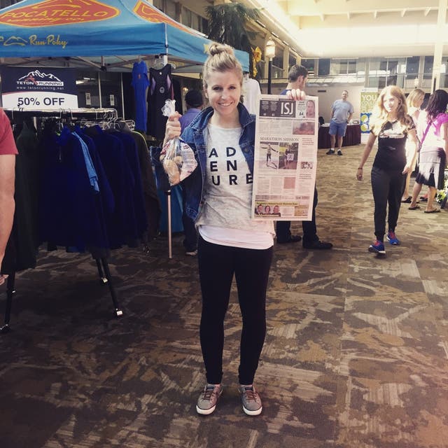 Runners Get A Bag Of Potatoes At This Race Expo