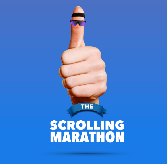 scrolling marathon