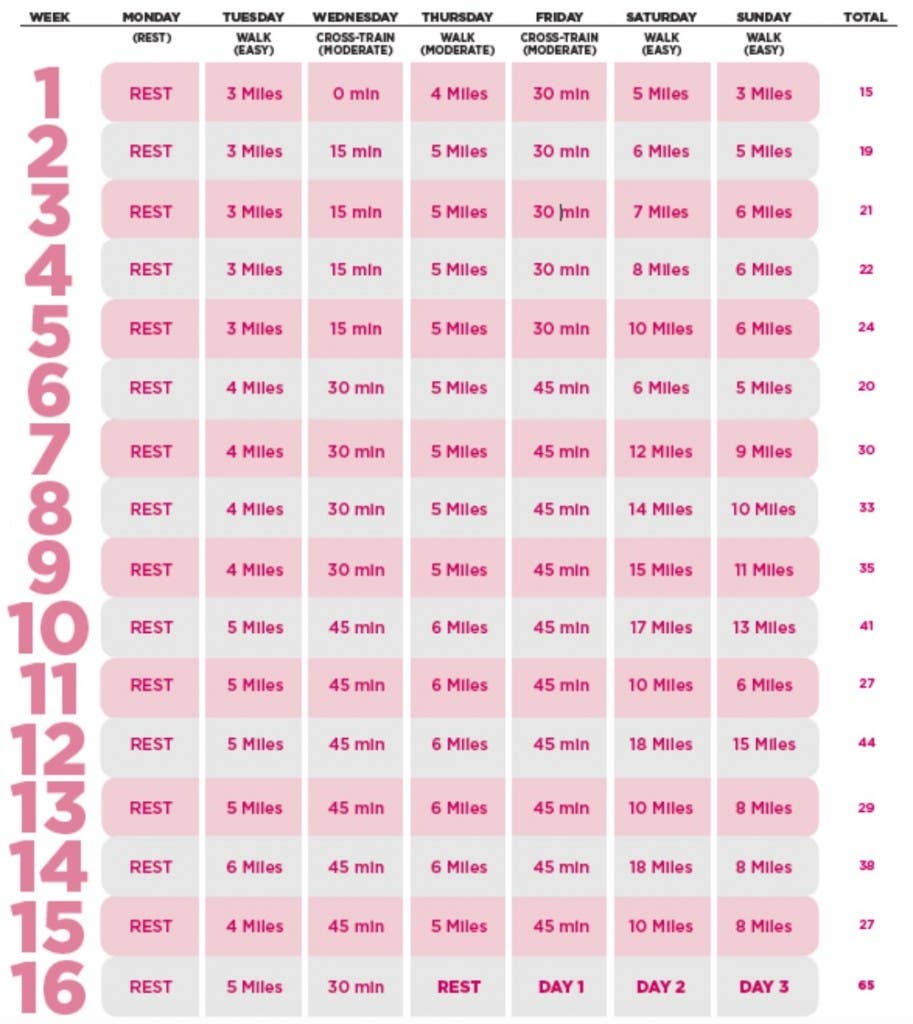 Your Training Plan For A Susan G. Komen 3-Day Walk