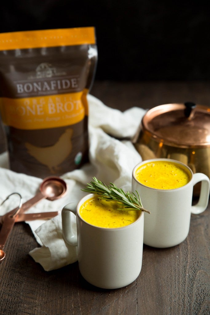 Bone Broth Latte Recipe for Breakfast in the Morning