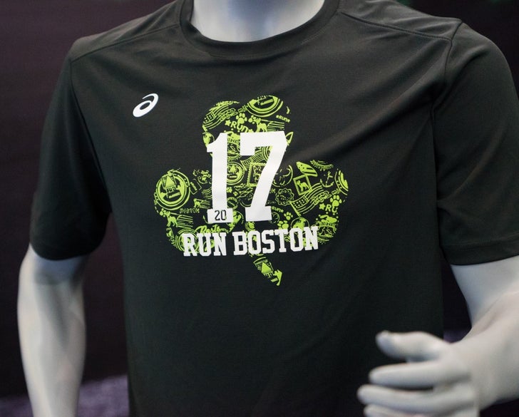 Just So Posh Boston Marathon T-Shirt - Green - Concession Stand XS