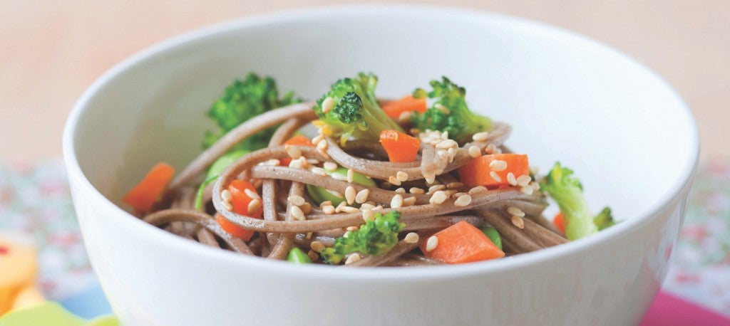 miso soba noodle bowl, miso soba noodle bowl recipe