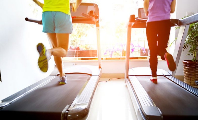Mile On A Treadmill One Mile Run On Treadmill Treadmill Mile Run