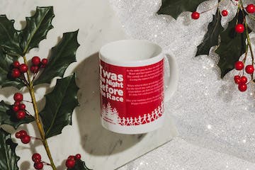 Gone For A Run Twas the Night Before the Race Ceramic Mug