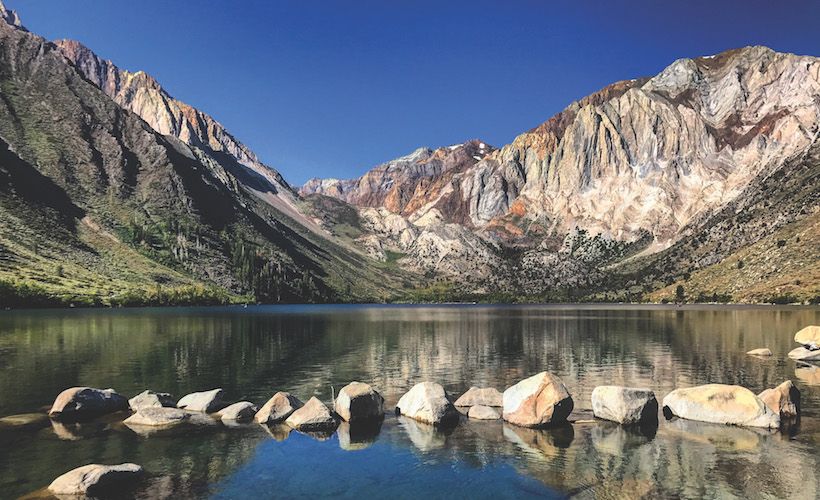 Experiencing a moment of clarity in Mammoth Lakes, Calif. Photo by Rebecca Warren.