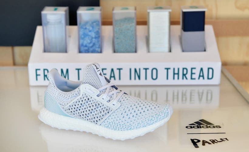 adidas gazelle silver green womens adidas x Parley Terrex DLX Boat Shoes | Blue-Black main image 0