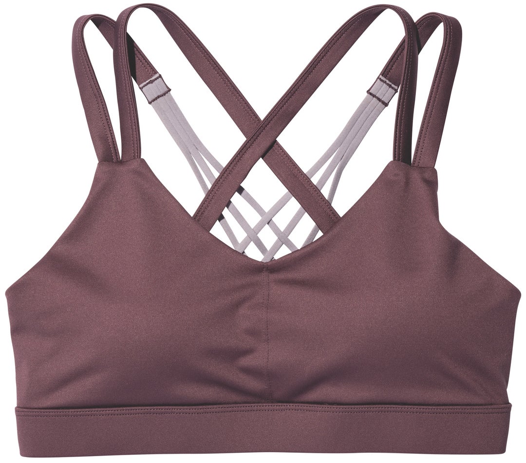 Women's Power Shape Strappy Back Zip Front Sports Bra - C9